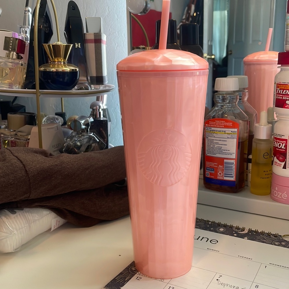 New Starbucks pink tumbler